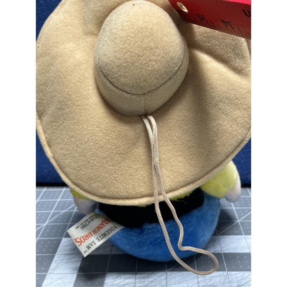1990 Yosemite Sam Plush Doll Warner Bros. Mighty Star Looney Tunes - Picture 5 of 8